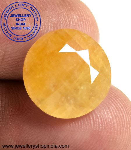 Natural Yellow Sapphire Gemstone Certified By Gia Igi Igjtl