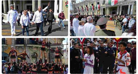 Encabeza Miguel Ángel Navarro Quintero el tradicional desfile por el