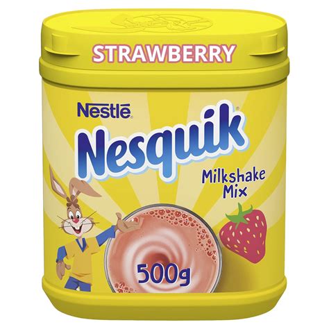 Nesquik Nestle Nesquik Strawberry Flavour 500 Grams