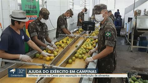 Coronav Rus Ex Rcito De Campinas Apoia Distribui O De Alimentos Da