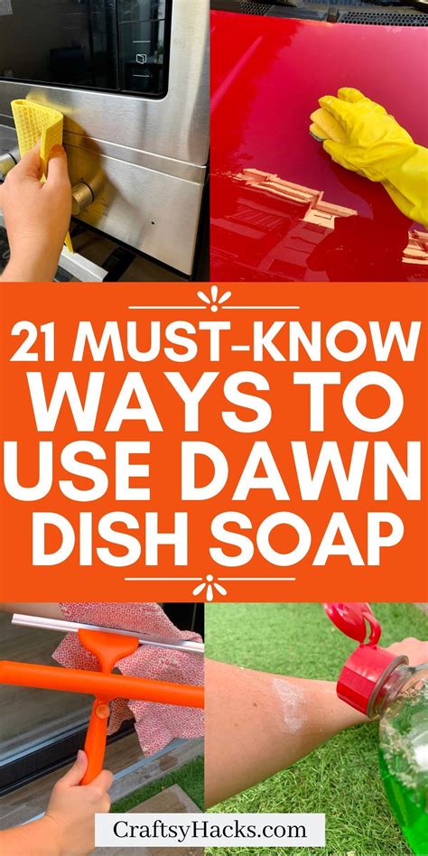 21 Frugal Ways To Use Dish Soap In 2024 Household Cleaning Tips