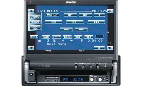 Kenwood Excelon KVT 717DVD DVD CD Player With 7 Video Screen At