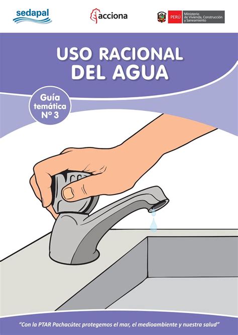 Guía Temática Nº 3 Uso Racional Del Agua By Proyecto Ptar Pachacútec