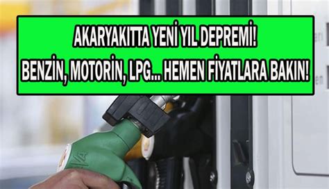 Benzin Motorin Lpg De Buz Kestiren Deprem Zam Geldi Mi Opet Po Bp