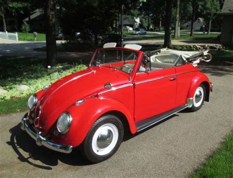 1964 VW Karmann Convertible Beetle Original Classic Rare For Sale