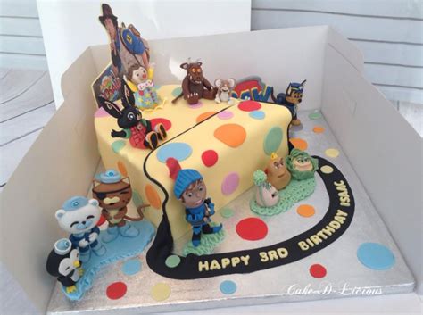 CBEEBIES themed Cake | Themed cakes, Cbeebies cake, Unicorn birthday cake