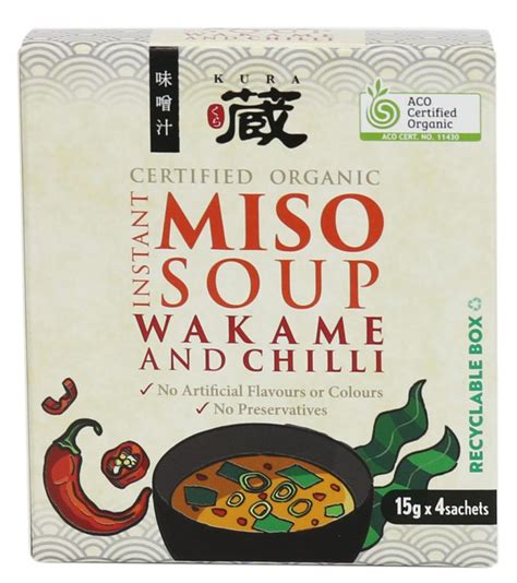 Miso Soup Wakame And Chilli Buy Shop All Online Little Valley