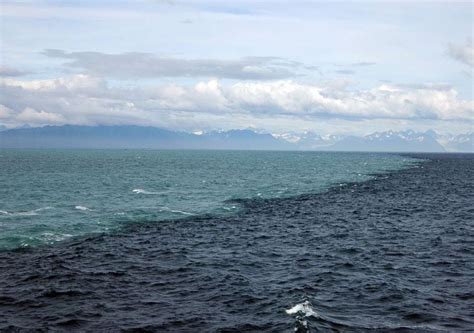 Quando os oceanos se encontram e não se misturam desmascarando o mito