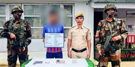 Arunachal Nscn Im Cadre Surrendered Before Assam Rifle In Longding