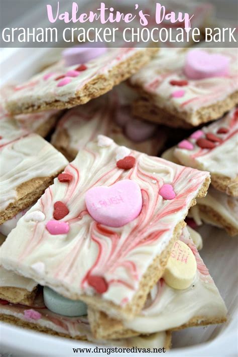 Valentine S Day Graham Cracker Chocolate Bark Recipe Drugstore Divas