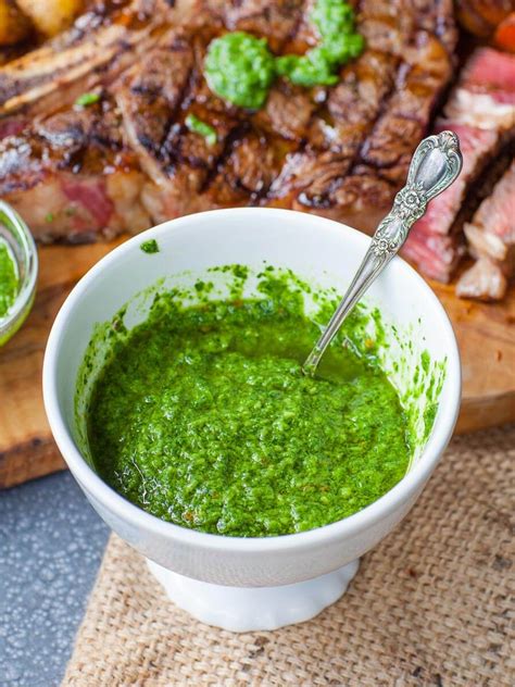 How To Make Avocado Chimichurri Sauce Video Tatyanas Everyday Food