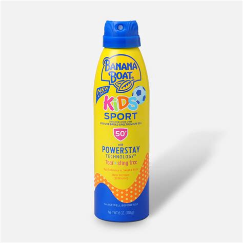 Banana Boat Kids Sport Sunscreen Spray Spf 50