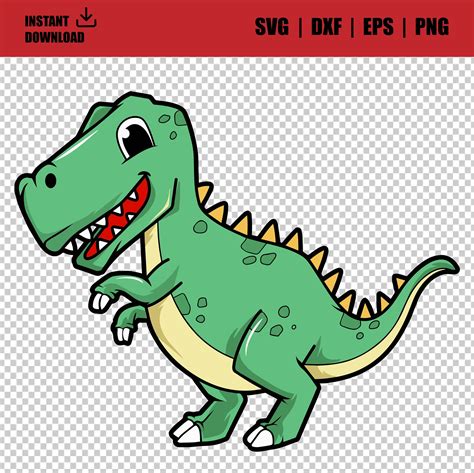 Dinosaurio Svg T Rex Svg Dino Svg Svg Archivos Para Cricut Etsy