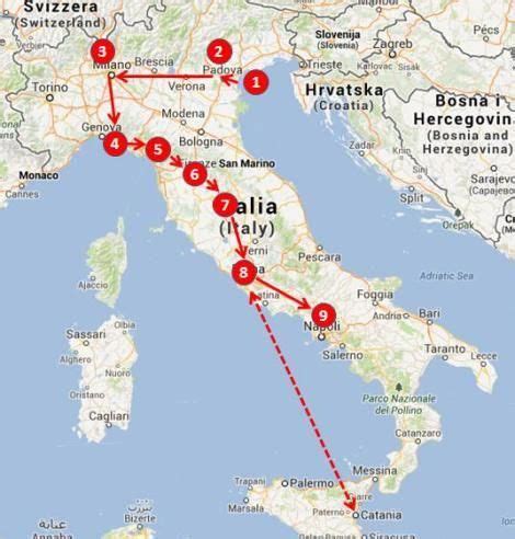 A Complete Weeks Itinerary In Italy At A Very Relaxed Pace And An