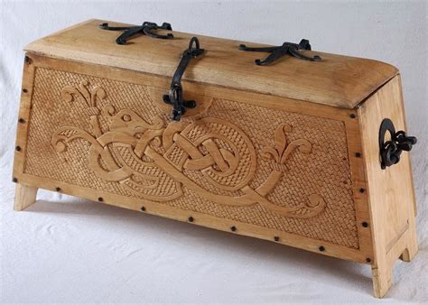 The Oak and the Antler: Viking wooden chests