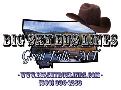 Contact Big Sky Bus Lines Great Falls Montana Tour Coach Charters