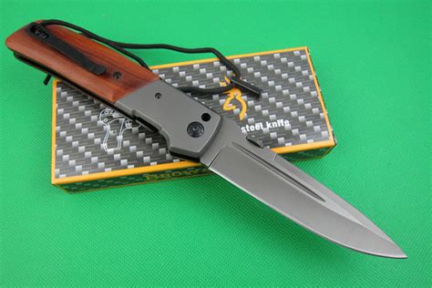 Купить Браунинг da52 складные ножи, лезвие 3cr13, палисандр + стали ...