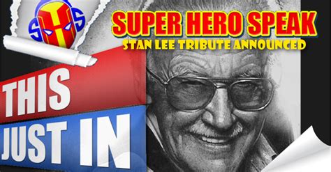 Official Tribute for Stan Lee | Super Hero Speak