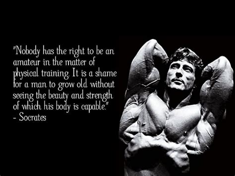 Socrates Quote Backed By Frank Zane S Physique GetMotivated HD