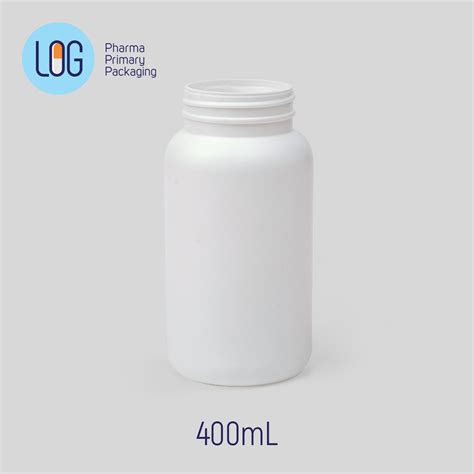 100ml HDPE Bottle 38mm NF White Round Pharma Primary Packaging