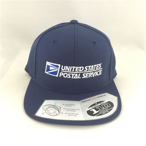 Usps Snapback Cap United States Postal Service Adjustable Hat Navy 110