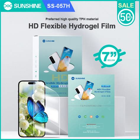 Sunshine Ss H Hd Hydrogel Film Pcs Box