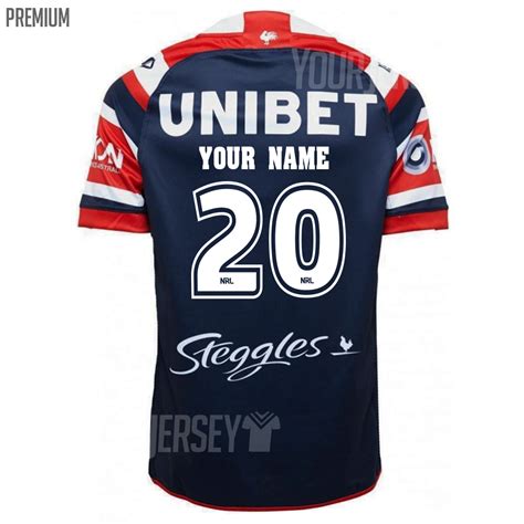 Personalised Sydney Roosters Jerseys - NRL Jerseys