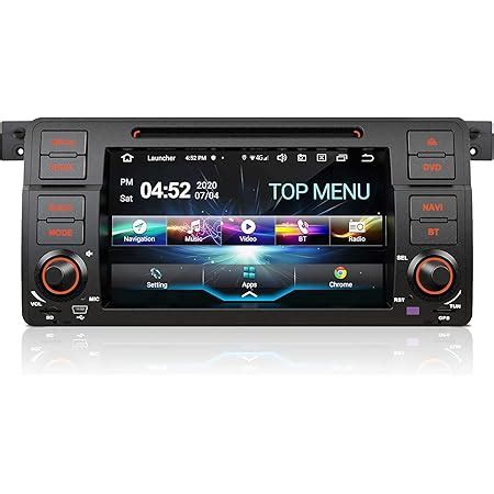 Hizpo Android 10 Lecteur DVD Navigation GPS OS Quad Core 1024600 écran