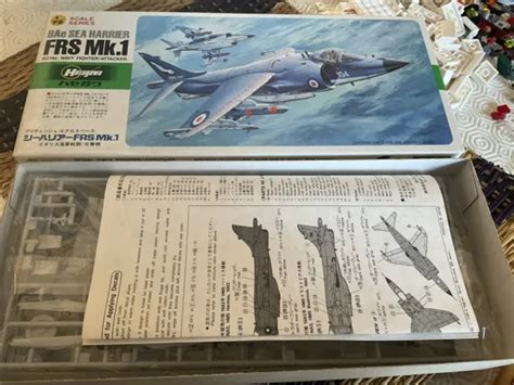 HASEGAWA BAE SEA Harrier Frs Mk 1 1 72 Scale Series Model Kit Maquette