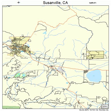 California Map Susanville Ca | Hot Sex Picture