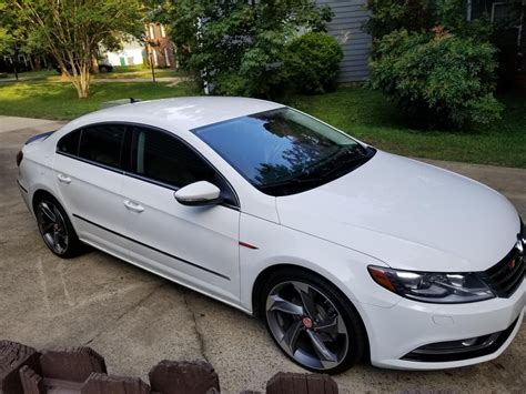 My 1st VW. CC sport plus. Newly added wheels and rear wing. : Volkswagen