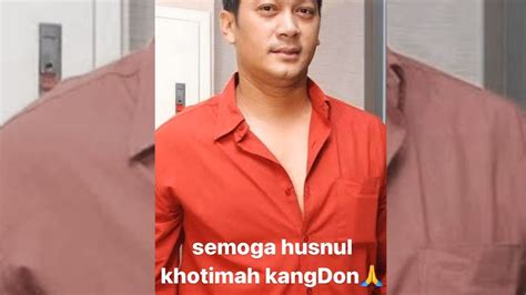 Kabar Duka Aktor Asal Bandung Donny Kesuma Meninggal Dunia Keluarga