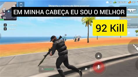 Esse cara bateu o recorde de 92 kill em troção contra facção no Vice