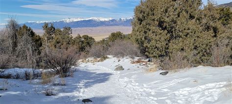 Zapata Falls Hike (Winter) - Fat Man Little Trail