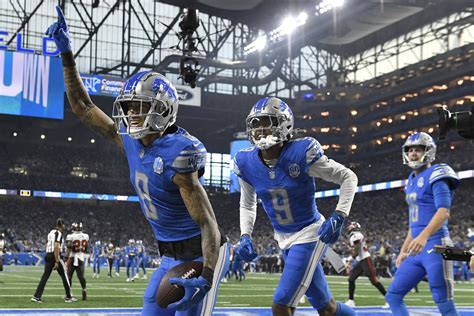 Jared Goff Throws 2 TD Passes Lions Advance To NFC Title Game With 31