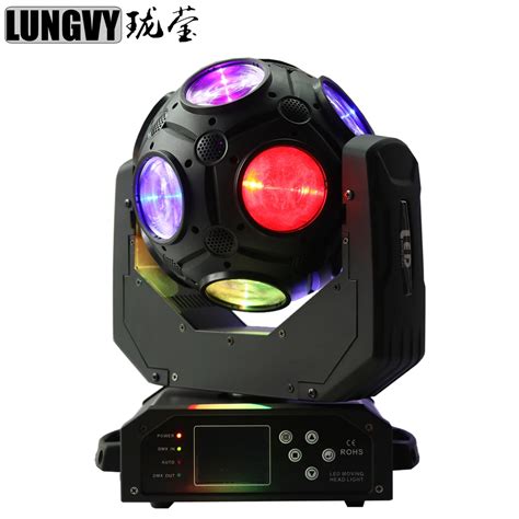 Free Shipping X W Rgbw In Dmx Led Moving Head Ball Light