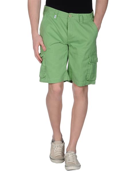 Pepe Jeans Bermuda Shorts In Green For Men Light Green