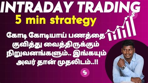 5 Min Intraday Trading Strategy Best Intraday 5 Min Strategy For