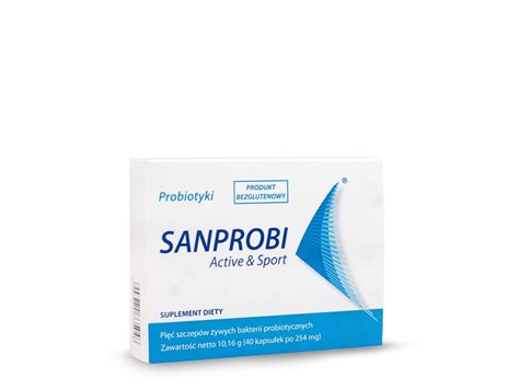 Probiotyk Sanprobi Active Sport Kapsu Ek