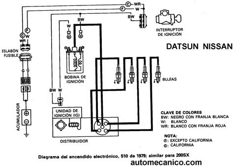 Diagrama Distribucion Nissan D21 Manual De Partes Nissan D21