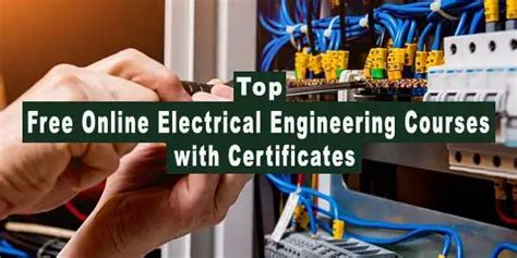 Top Free Online Electrical Engineering Courses With Certificates