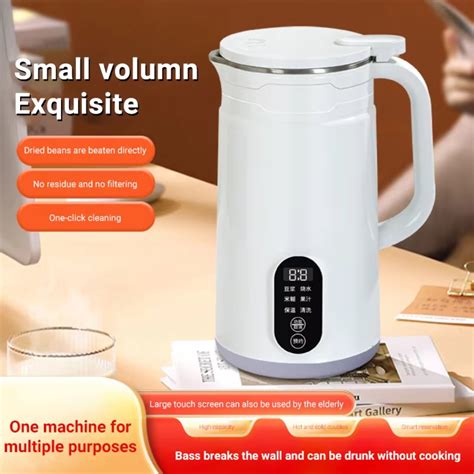 Automatic Heating Soy Milk Maker Blender Mixer Fruits Juicer Wall Breaking Machine 800ml Soybean