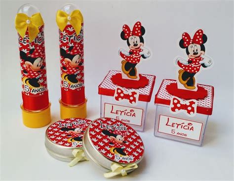 Kit Festa Minnie Vermelha Pe As Elo Produtos Especiais