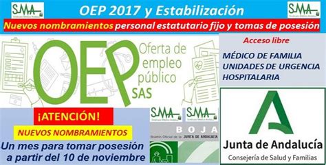 Nuevos Nombramientos De La Oep 2017 Estabilización De Las Plazas No