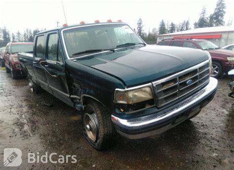 1997 Ford F 350 Crew Cab 1ftjw36f3vea03081 Bid History Bidcars