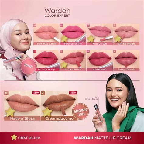 WARDAH Exclusive Matte Lip Cream 01 Red Dicted 4 Gr Raena Beauty