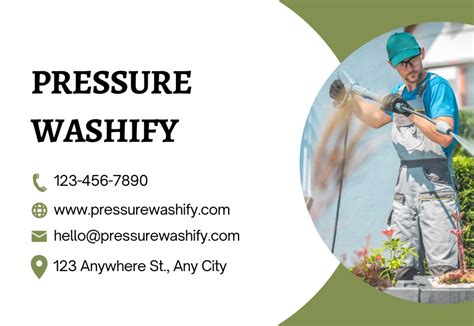 The Ultimate Guide To Pressure Washing Business Cards Pressure Washify