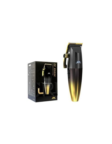 JRL Freshfade 2020C G Gold Cordless Clipper Barbers Factory