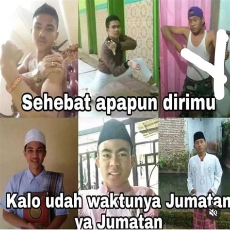 Meme Disuruh Jumatan Ini Bikin Cepat Insaf