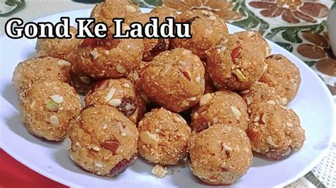 Gond Ke Laddu Recipe No Sugar Immunity Booster Recipe How To Make Gond